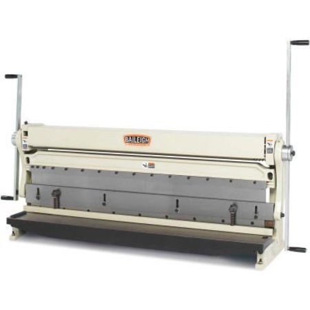 BAILEIGH INDUSTRIAL HOLDINGS Baileigh Industrial 3 in 1 Combination Shear Brake and Roll, 52in Bed Width, 20 Gauge 1007002